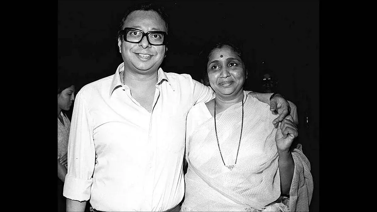 Asha Bhosle and RD Burman