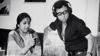 Asha Bhosle and RD Burman