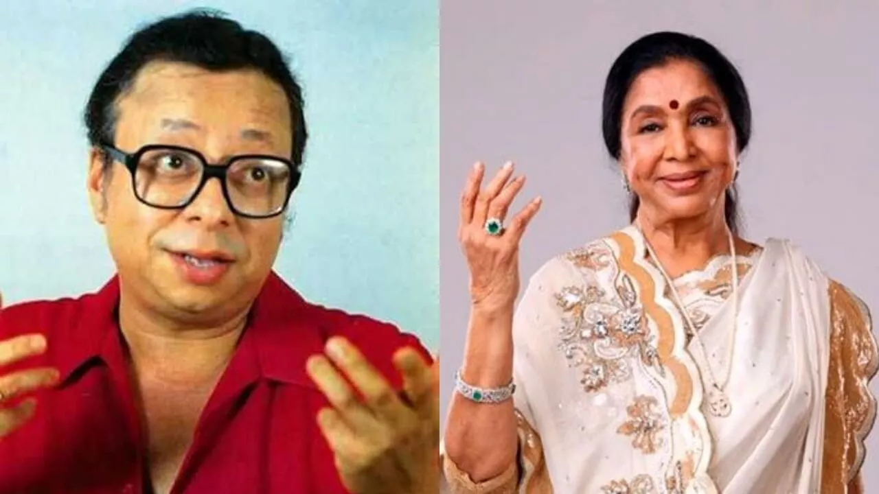 Asha Bhosle and RD Burman