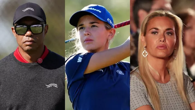 Tiger Woods, Kai Trump, Vanessa Trump