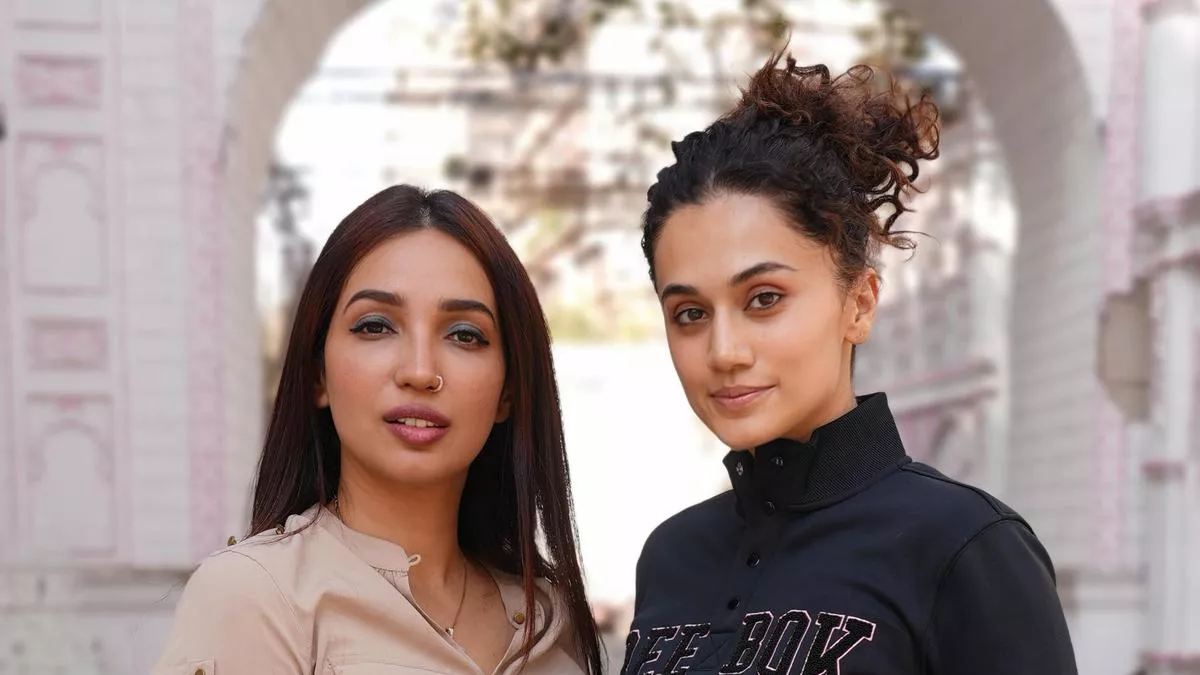 Taapsee Pannu and Kanika Dhillon