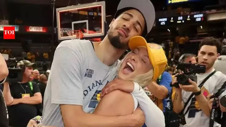 Tyrese Haliburton and Jade Jones 