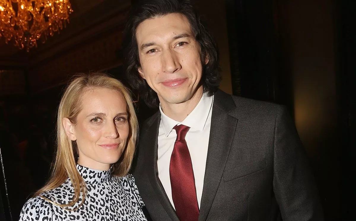 Adam Driver and Joanne Tucker
