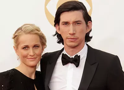 Adam Driver and Joanne Tucker