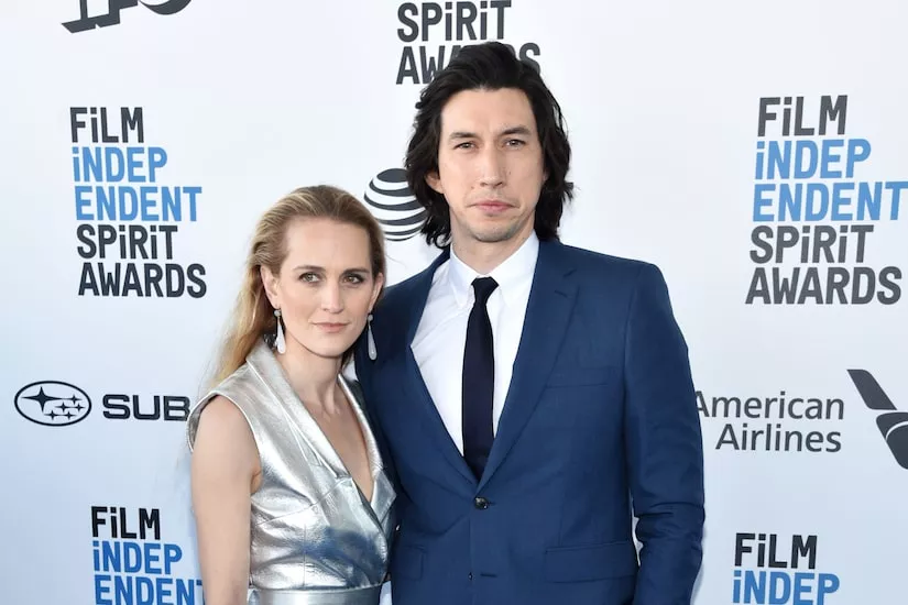 Joanne Tucker and Adam Driver