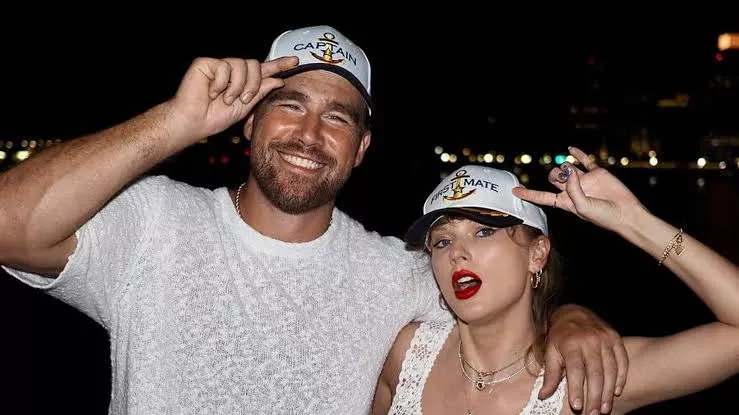 Taylor Swift and Travis Kelce