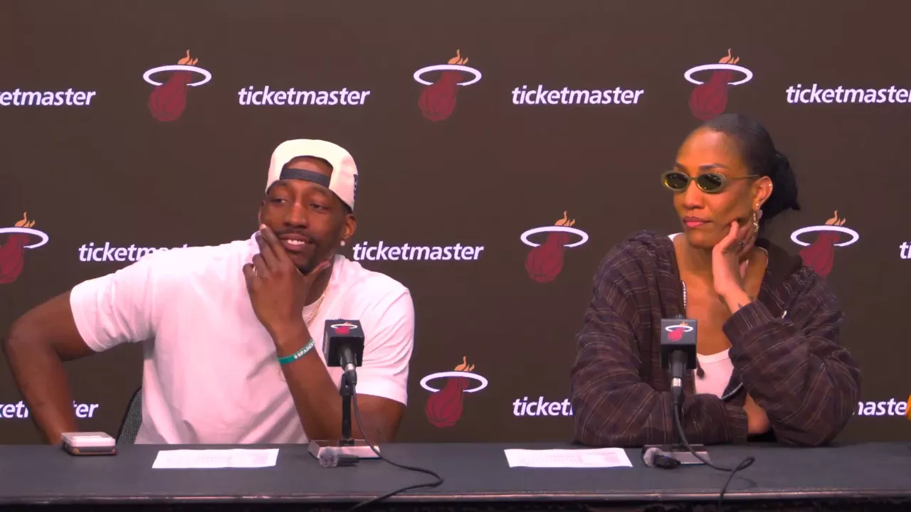 Bam Adebayo and A&rsquo;ja Wilson