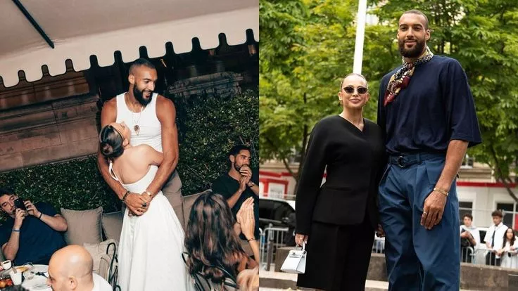 Rudy Gobert and Julia Bonilla