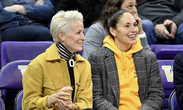 Sue Bird and Megan Rapinoe