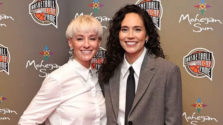 Sue Bird and Megan Rapinoe