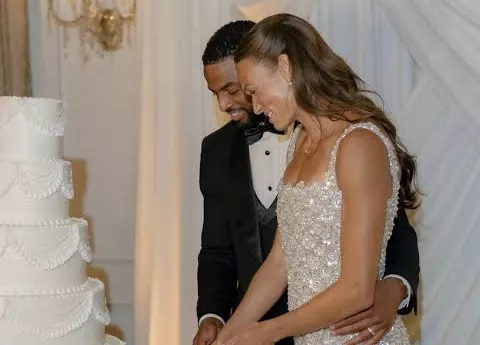 Anna Hall and Darius Slayton