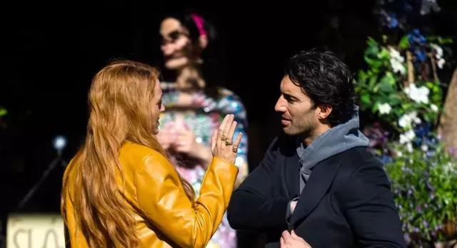 Justin Baldoni and Blake Lively
