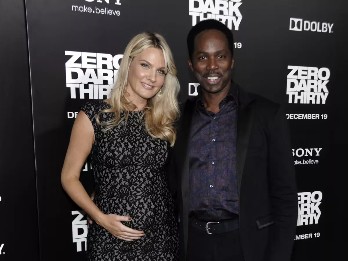 Harold Perrineau and wife Brittany