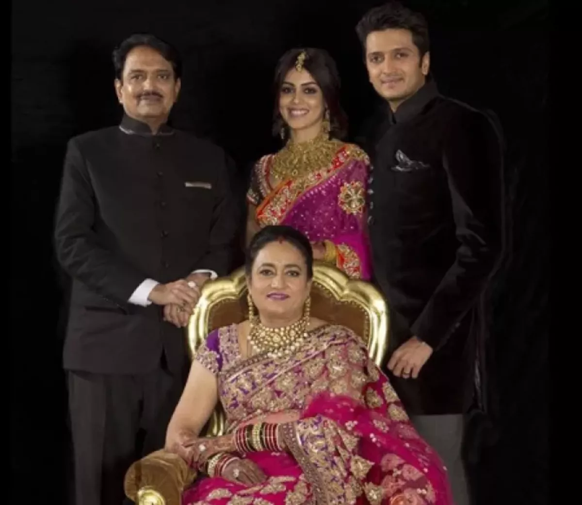 Riteish and his father