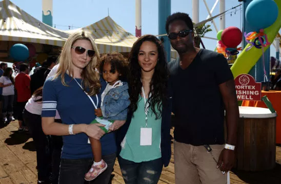 Harold Perrineau family