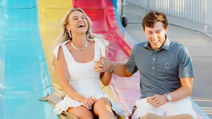 Matthew Fitzpatrick&rsquo;s wife, Katherine