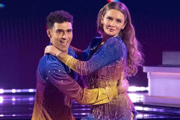 Ezra Sosa and Anna Delvey