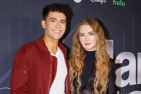 Ezra Sosa and Anna Delvey