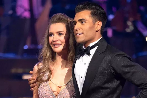 Ezra Sosa and Anna Delvey