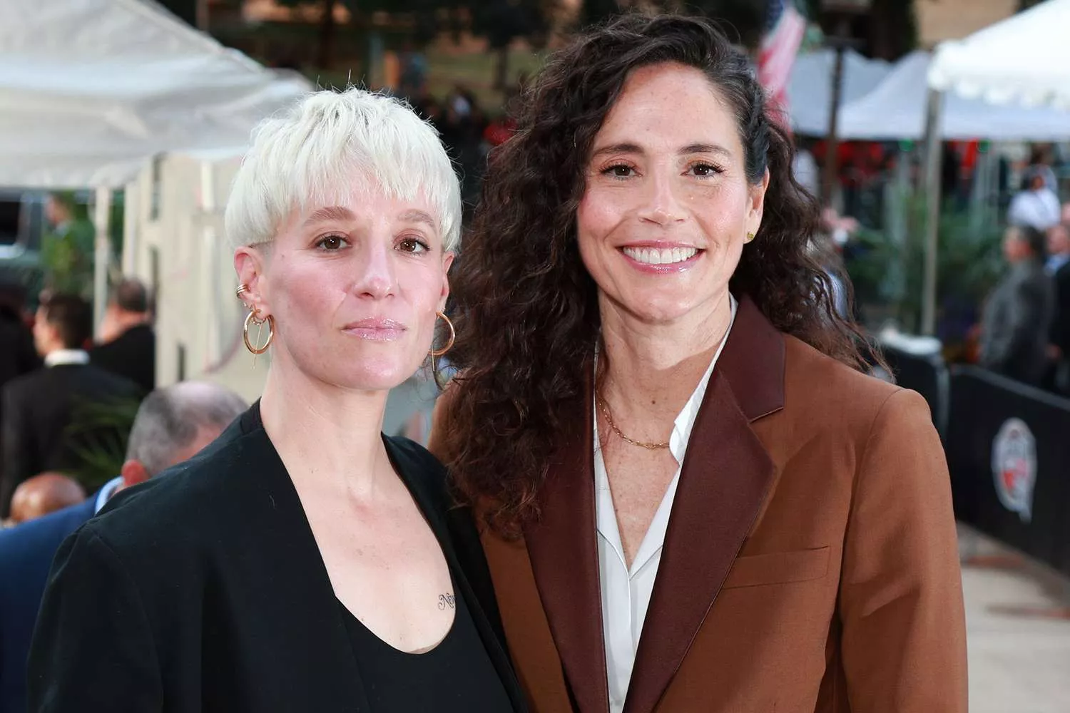 Sue Bird and Megan Rapinoe 