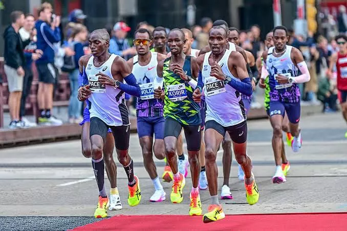 John Korir and Wesley Korir