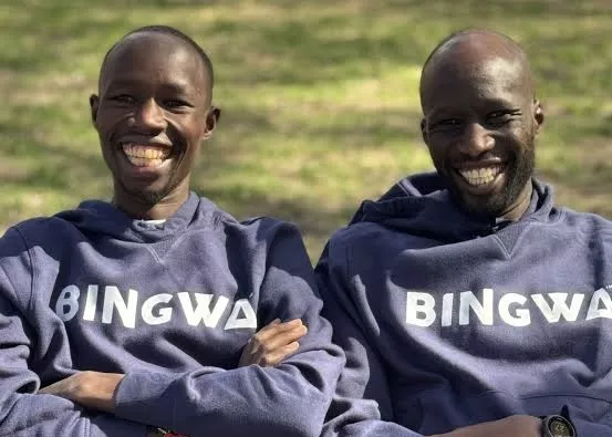 John Korir and Wesley Korir