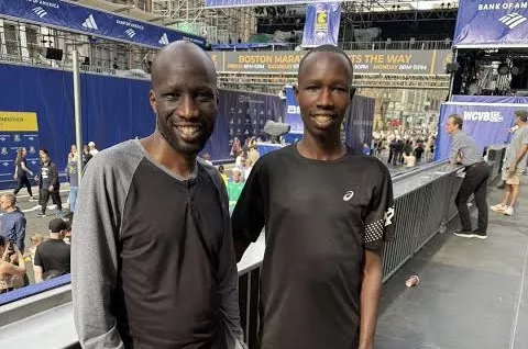 John Korir and Wesley Korir