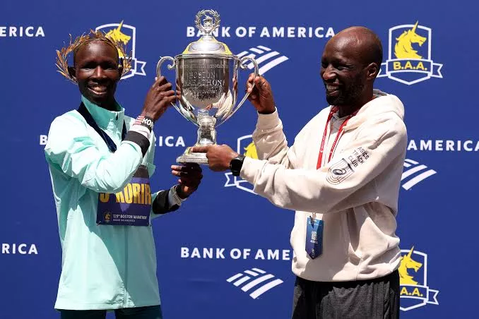 John Korir and Wesley Korir