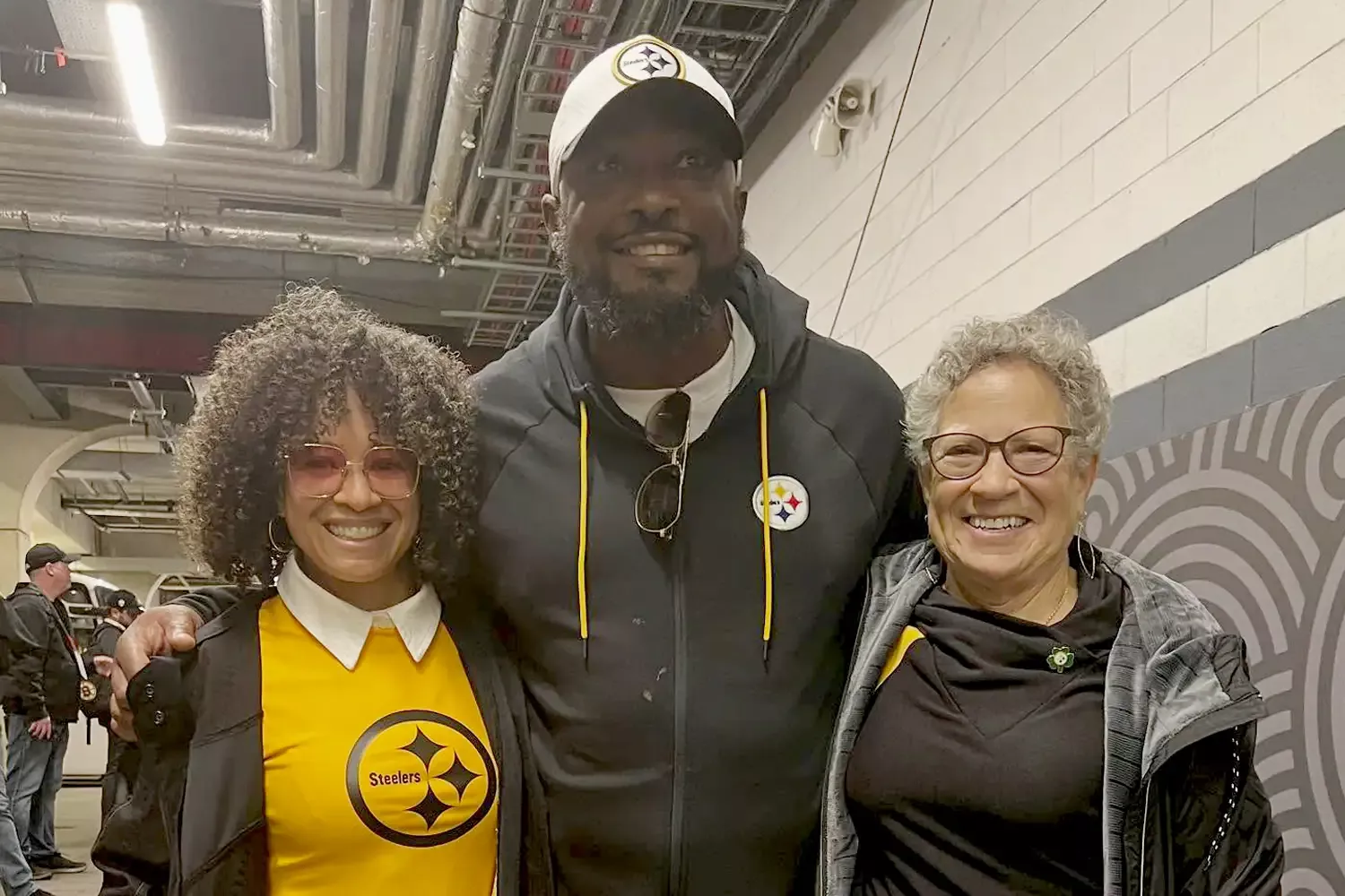 Mike Tomlin and Kiya Tomlin