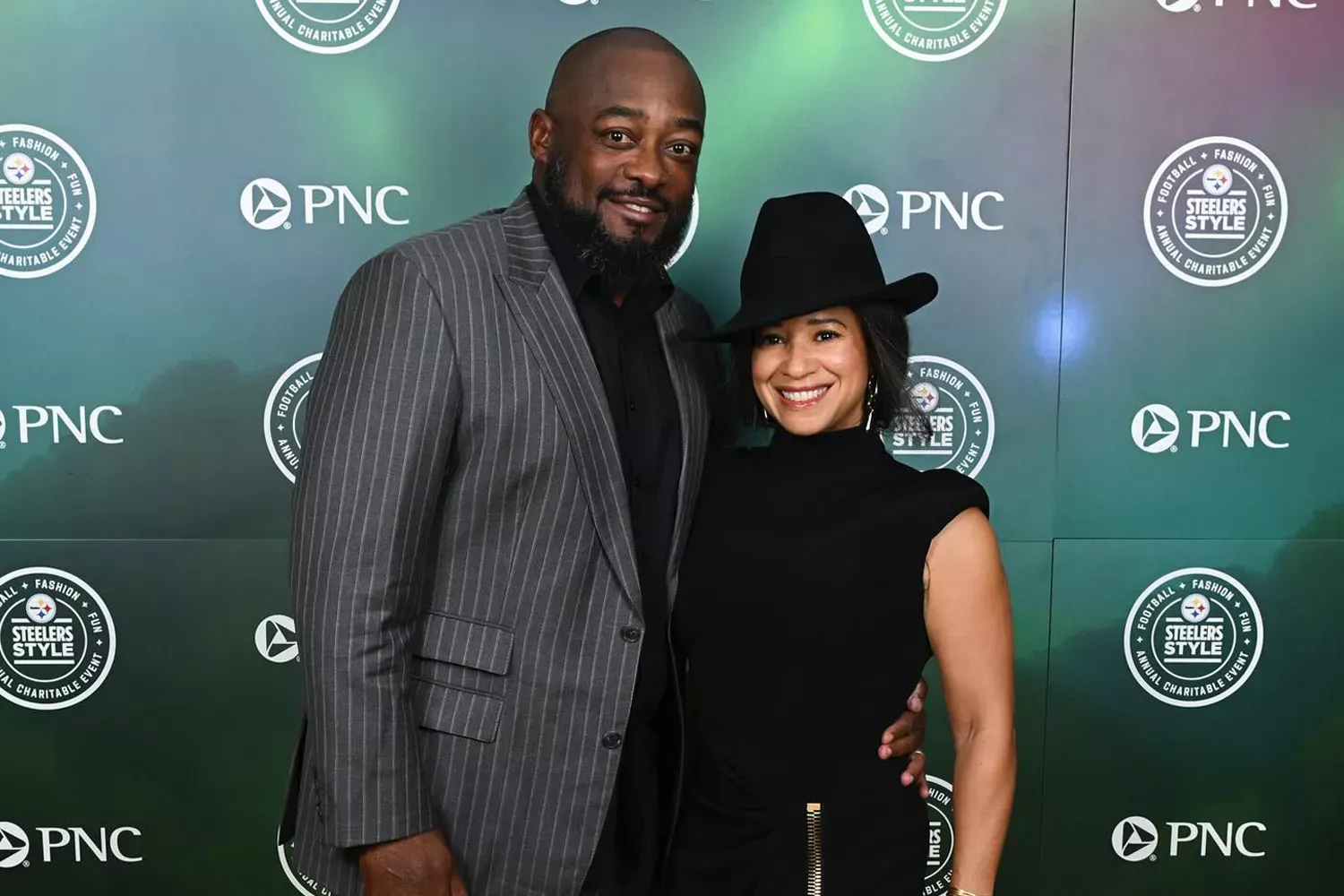 Kiya Tomlin and Mike Tomlin