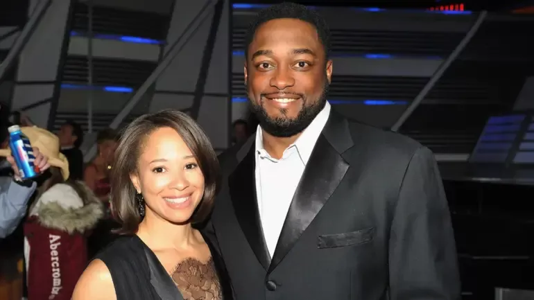 Mike Tomlin and his wife 