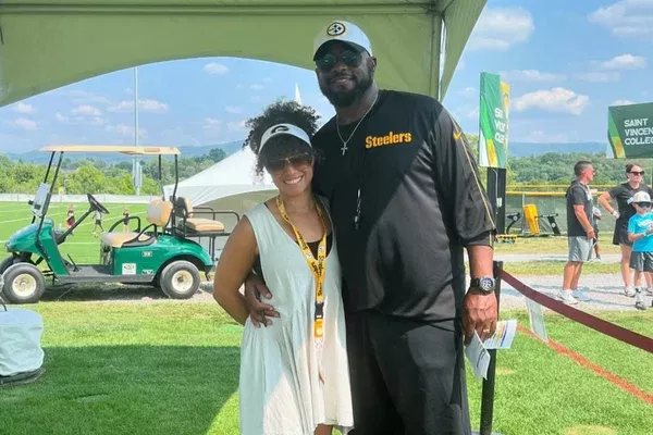 Mike Tomlin and wife, Kiya Tomlin