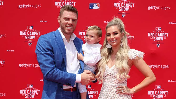 Freddie Freeman and Chelsea Freeman