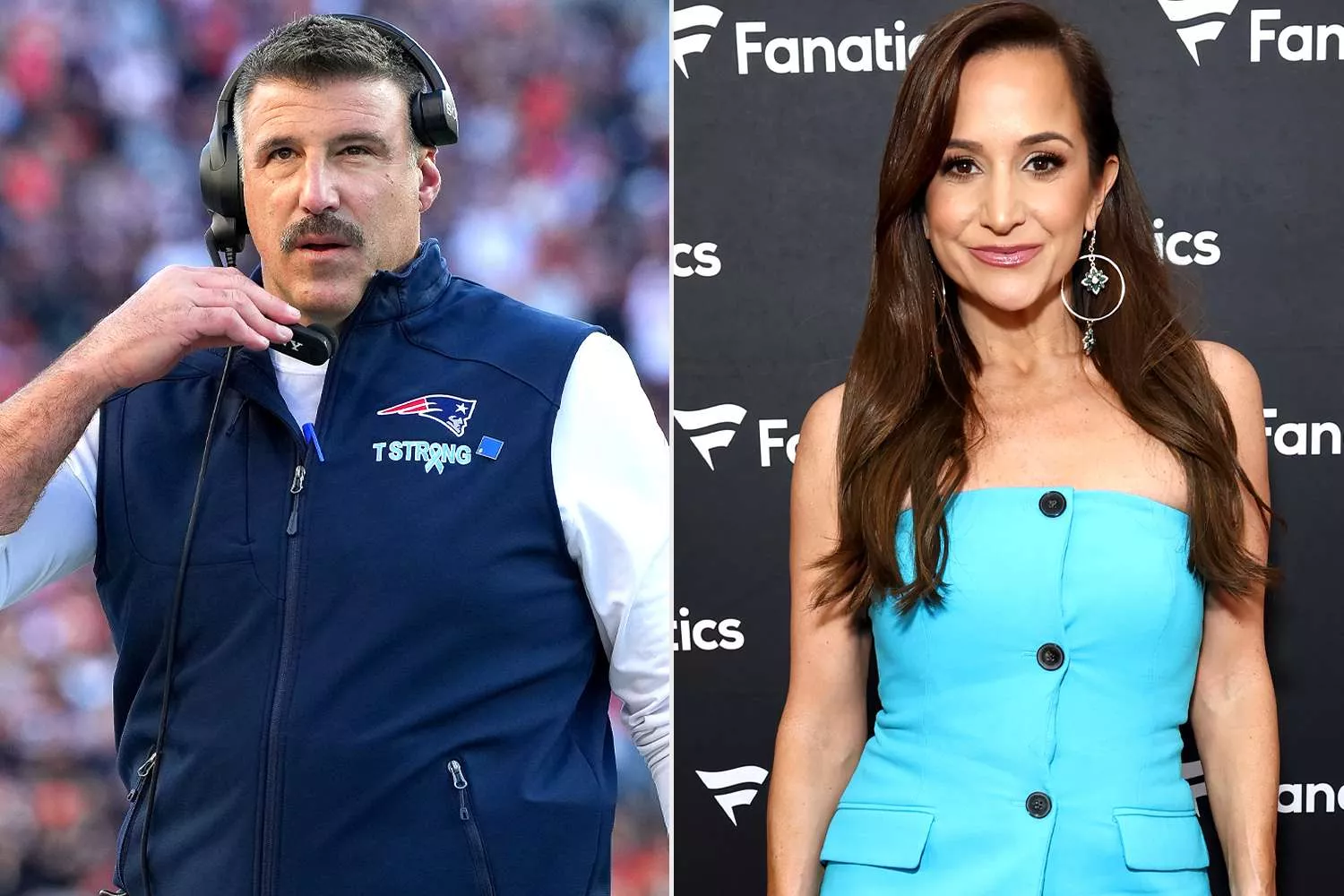 Mike Vrabel and Dianna Russini