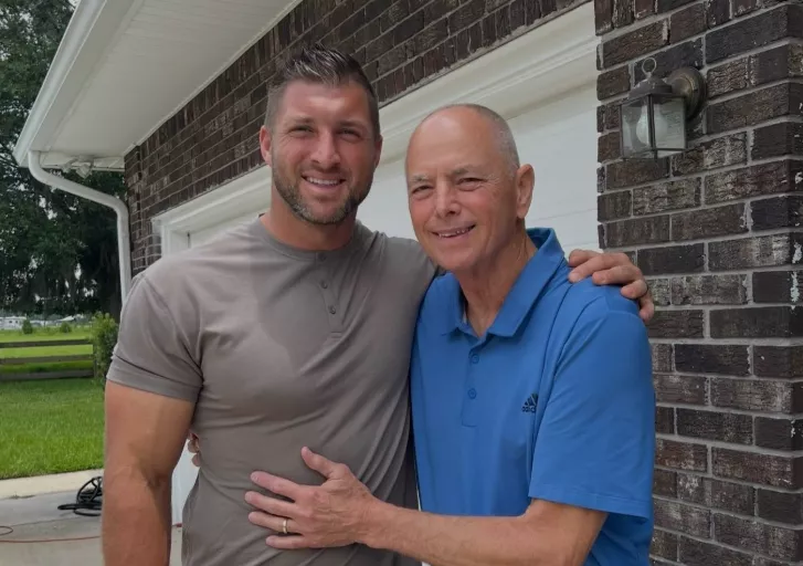 Tim Tebow and his father, Robert Tebow