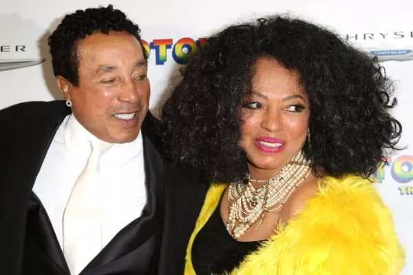 Smokey Robinson and Diana Ross