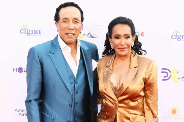 Smokey Robinson and Frances Gladney