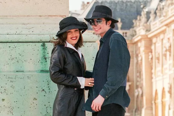 Michael Jackson and Lisa Marie Presley
