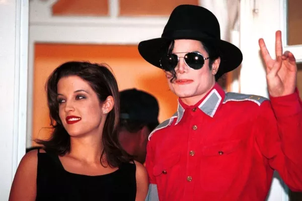 Michael Jackson and Lisa Marie Presley