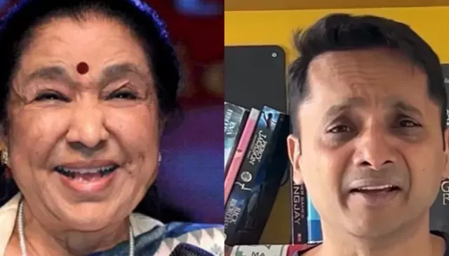 Asha Bhosle and Chin2 Bhosle