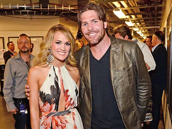 Carrie Underwood and Mike Fisher