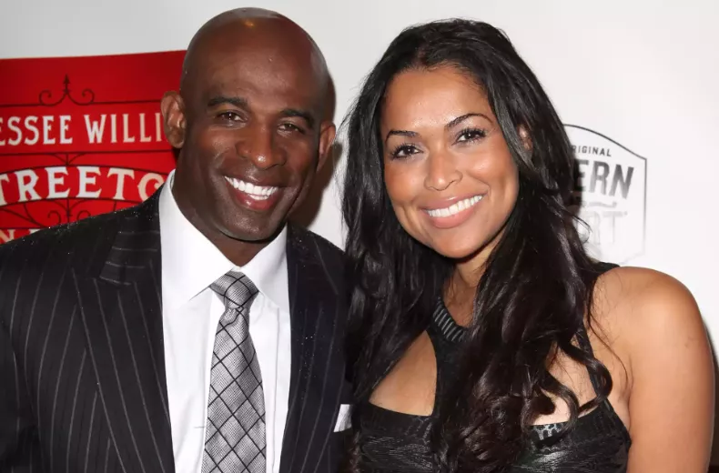 Tracey Edmonds and Deion Sanders