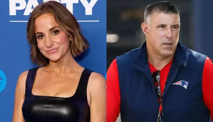 Mike Vrabel and Dianna Russini