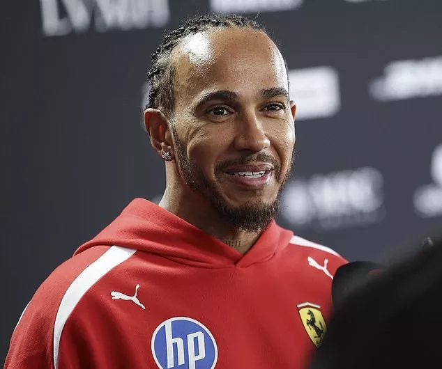 Kim Kardashian and Lewis Hamilton 