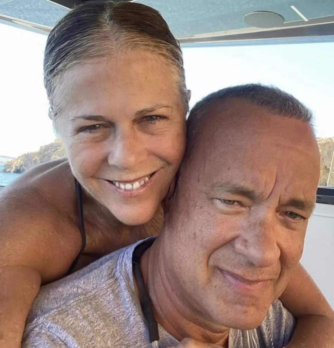 Tom Hanks and Rita Wilson