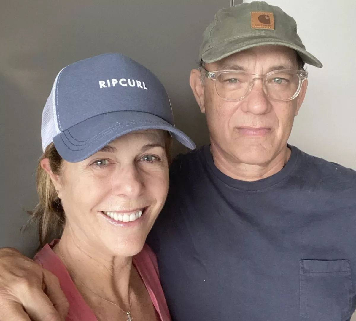 Tom Hanks and Rita Wilson