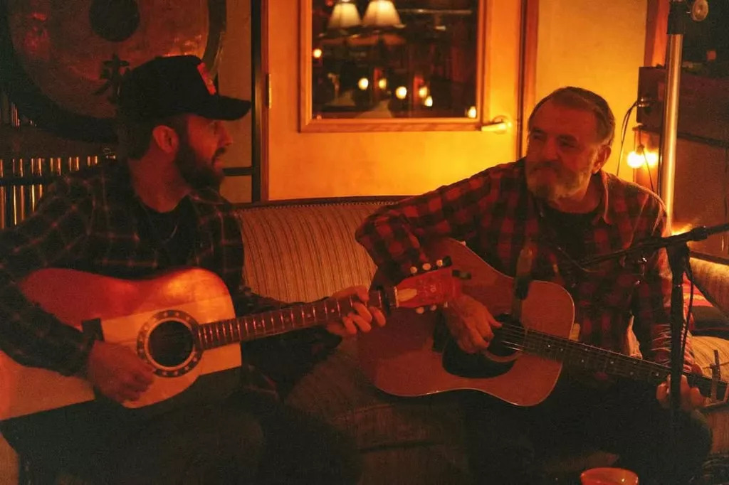 Ruston Kelly and his father