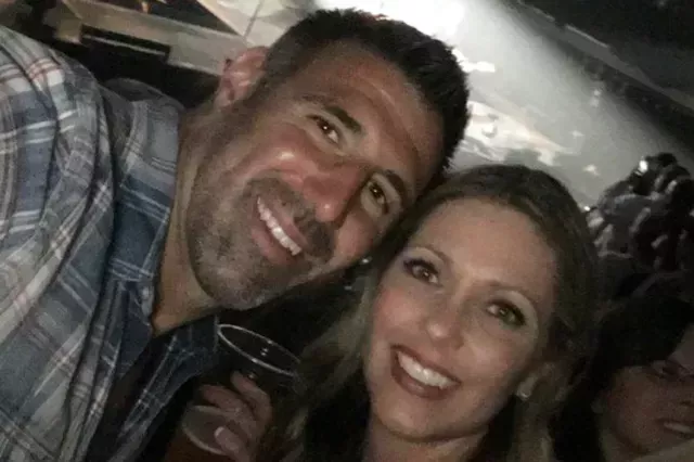 Mike Vrabel and Jen Vrabel