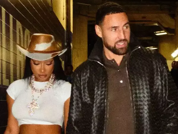 klay Thompson and Megan Thee stallion