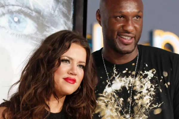Lamar Odom and Khloe Kardashian